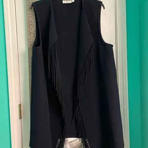 Vineyard Vines fringe vest